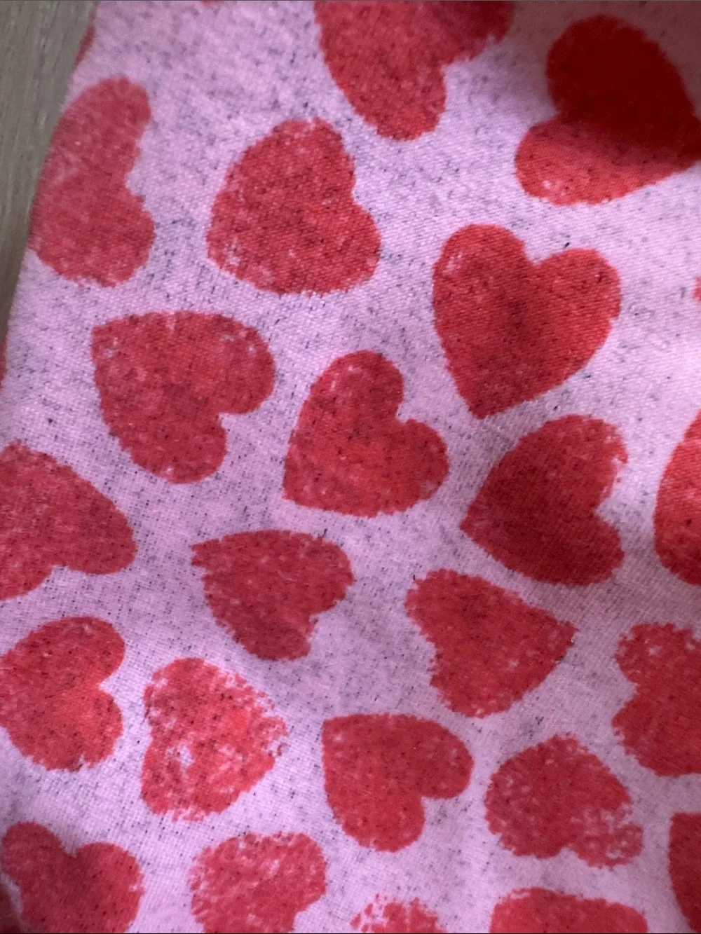 Crewcuts Girls' Pink and Red Heart-Print Long-Sleeve One-Piece Swimsuit